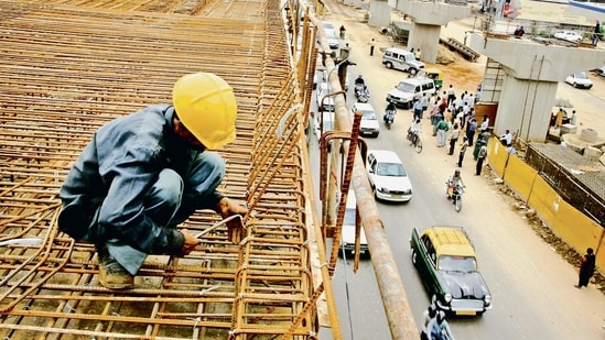 The government has sought to blunt the impact of US tariffs on the Indian economy by pushing far-reaching policy reforms in recent months. (HT)