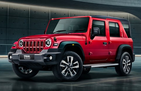 The Mahindra Thar Roxx. (Handout)