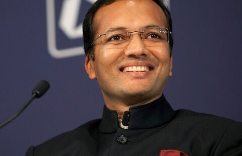 Jindal Steel Chairman Naveen Jindal. An acquisition of Thyssenkrupp Steel Europe would mark a major expansion of Jindal Steel into Europe after buying smaller Czech peer Vitkovice Steel in 2024. (Mint)