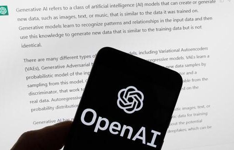 OpenAI is open to the idea of taking a share of customers’ AI-aided discoveries. (AP)
