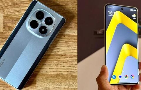 The Poco M8 validates Xiaomi’s strategy of having Poco and Redmi play in the same price bands. (Vishal Mathur | HT Photo)