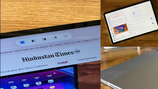 Tightening fundamentals, for the sake of value| Business News With the Redmi Pad 2 Pro, Xiaomi quietly makes a point about how Android tablets have matured. (Vishal Mathur | HT Photo)
