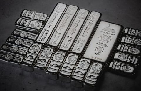 Spot silver jumped 4.5% to $100.49 an ounce by 1649 GMT. (Unsplash)