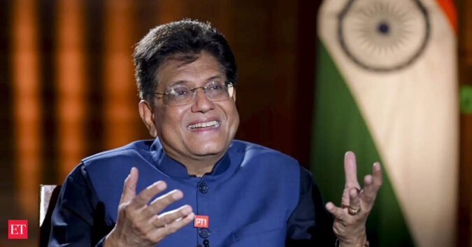 Piyush Goyal says, India’s exports of USD 44 bn to US to get zero reciprocal tariffs under trade pact ET logo