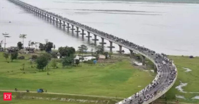 Rs 3,000-cr new bridge over Brahmaputra river to boost urban mobility in Assam ET logo