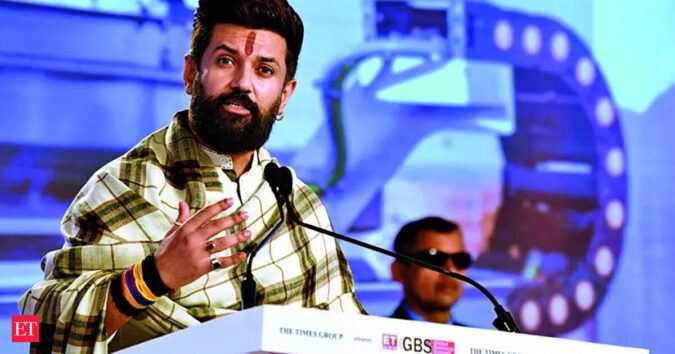 Trade pacts will open new markets & won’t hurt farmers, assures Chirag Paswan ET logo