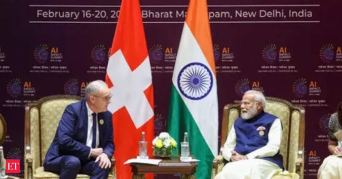 India calls for deeper cooperation in R&D, biotech, pharma with Switzerland ET logo