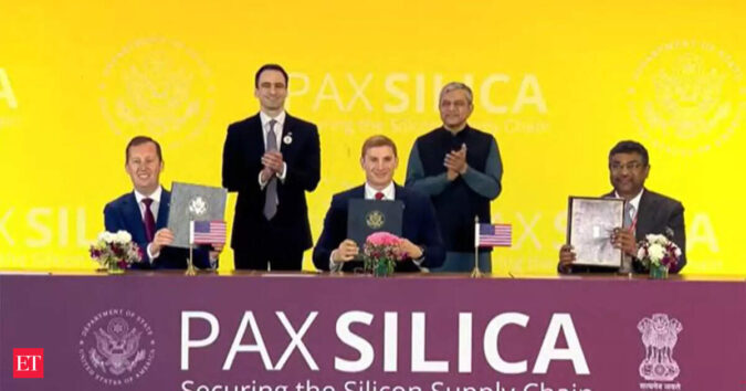 Pax Silica pact: India plugs into US tech alliance to secure chips, AI and critical minerals ET logo