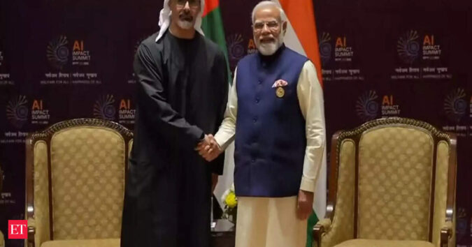 Modi, Abu Dhabi Crown Prince discuss additional UAE sovereign fund investments in India ET logo