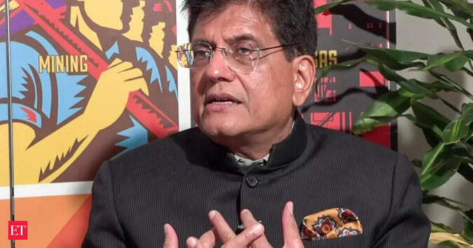 Piyush Goyal virtually interacts with Canada Minister Maninder Sidhu, discusses Comprehensive Economic Partnership Agreement ET logo