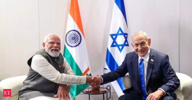 Modi and Netanyahu power up India-Israel ties in defense, UPI, energy, and space ET logo