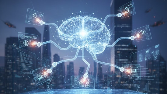 Hexaware unveils new Agentic AI tool in hunt for organic growth| Business News Zero License, developed by Hexaware Technologies, replaces bloated SaaS workflows with Agentic AI “in months, not years”. (AI Image)