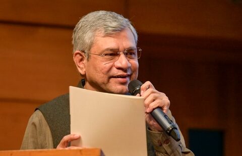 Union Electronics & IT Minister Ashwini Vaishnaw. (Raj K. Raj/HT)