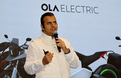 Ola Electric MD Bhavish Aggarwal. (Reuters)
