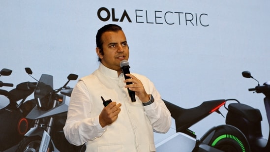 Ola Electric MD Bhavish Aggarwal. (Reuters)