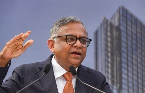 AI biggest opportunity for IT industry, Tata Group’s N. Chandrasekaran says| Business News Tata Sons Chairman N. Chandrasekaran. (PTI)