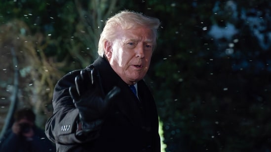 US President Donald Trump. (AP)