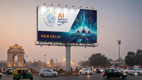 New Delhi is set to host the India AI Impact Summit 2026 on 16-20 February 2026. (AI Image)