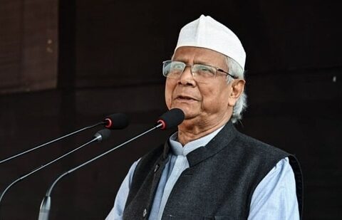 Muhammad Yunus, chief advisor heading Bangladesh's interim government. (ANI)