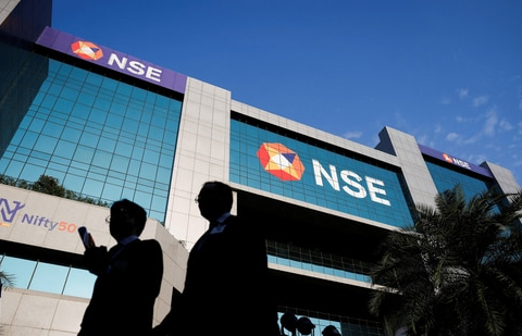 The National Stock Exchange building in Bandra Kurla Complex, Mumbai.