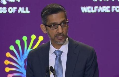 Pichai said the progress shows what’s possible when humanity dreams big, and no technology has me dreaming bigger than AI. (PTI photo)