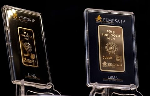 The safe-haven assets hit lower circuit levels in futures trade on Sunday. (AFP)