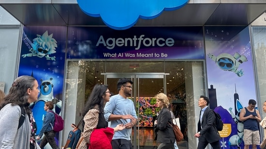 The Salesforce Tower in New York. (AP)