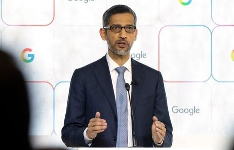 Sundar Pichai is in New Delhi for the India AI Impact Summit 2026. (Bloomberg)