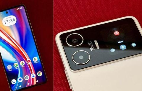 Two screens, zero bloatware, and a compelling argument| Business News The Mini Screen is useful as a camera viewfinder, for controlling music playback, or for accessing notifications. (Vishal Mathur | HT photo)