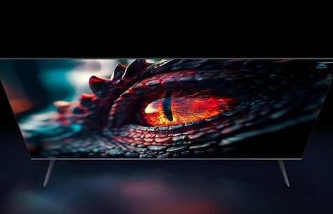 The Xiaomi X Pro QLED 75, now becomes the flagship TV for the company. (Vishal Mathur | HT Photo)