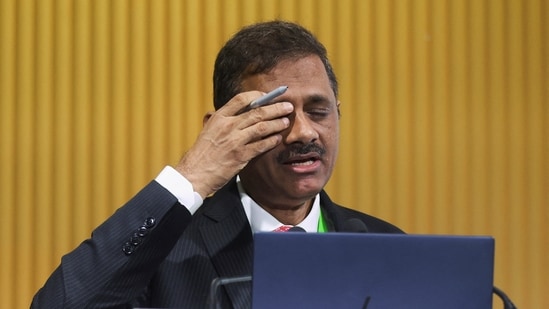 V. Vaidyanathan, chief executive officer of IDFC First Bank. (Reuters)