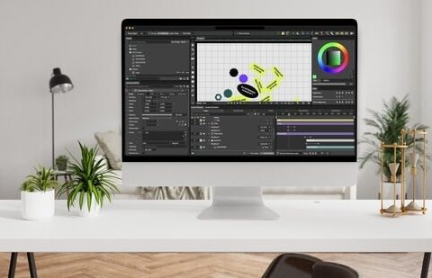 The interface of the latest version of Cavalry’s tool (Official image)