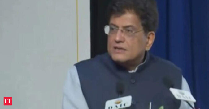 ‘Every war has collateral impact, there are difficulties’: Union Minister Piyush Goyal ET logo