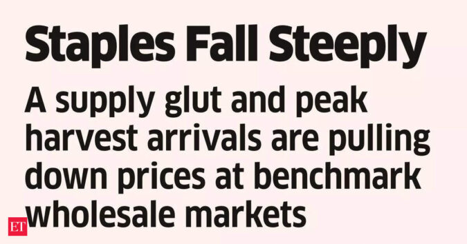 Vegetable prices crash up to 80% since January, deepening farm distress Vegetable Prices Drop up to 80% on Supply Glut