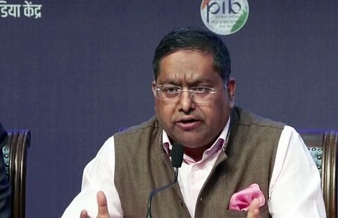 External affairs ministry spokesperson Randhir Jaiswal. (ANI Video Grab )