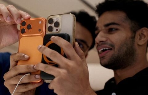 Apple currently assembles all versions of the latest iPhone 17 lineup in India, including the high-end Pro and Pro Max models. (Reuters)