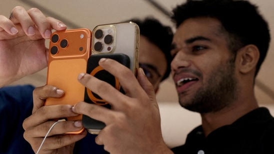 Apple currently assembles all versions of the latest iPhone 17 lineup in India, including the high-end Pro and Pro Max models. (Reuters)