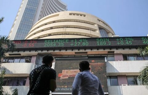 The Bombay Stock Exchange building on Dalal Street, Mumbai. (PTI)