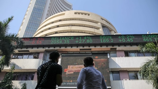 The Bombay Stock Exchange building on Dalal Street, Mumbai. (PTI)