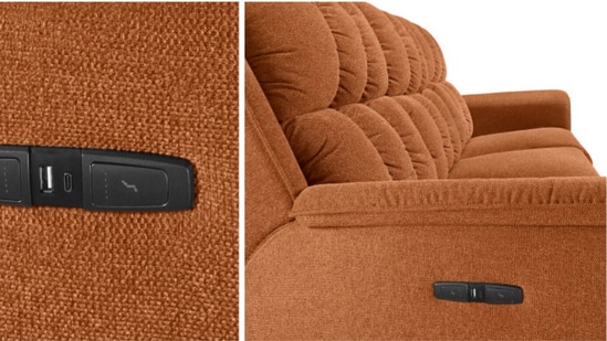 The Duroflex smart sofa. (Handout)