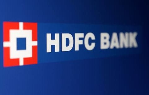 HDFC Bank logo.