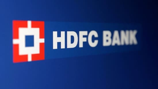 HDFC Bank logo.