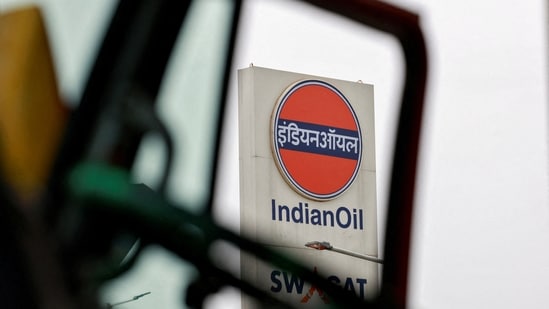 An Indian Oil fuel station in Baghola, Haryana, India has since kept Russian oil purchases to a minimum to score a trade deal with the US. (Reuters)