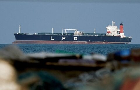 India’s trade deficit narrows before Iran war impact shows on economy| Business News An LPG gas tanker at anchor as traffic is down in the Strait of Hormuz, amid the Iran war, in Shinas, Oman, on 11 March 2026. The Iran war, and the consequent blockade of the Strait of Hormuz, threatens to close the “goldilocks” trade window for India's economy. (Reuters)