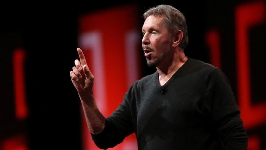 Oracle Chairman Larry Ellison. Last month, Oracle said that it would raise as much as $50 billion in 2026 to fuel its AI data centre plans. (Reuters)