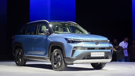 The Maruti Suzuki Victoris, the latest offering from India's largest carmaker.