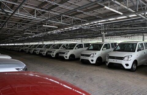 A file photo of Maruti Suzuki car plant in India. (Reuters)