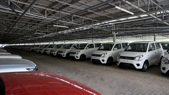 A file photo of Maruti Suzuki car plant in India. (Reuters)