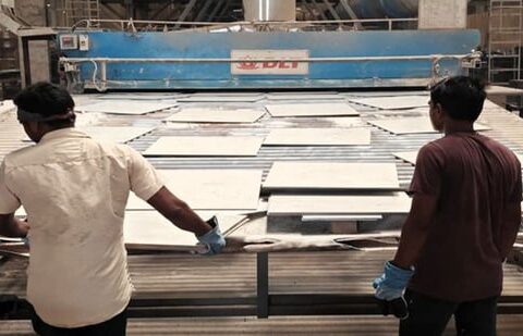 A ceramics unit in Morbi. (ANI)