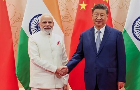 India's Prime Minister Narendra Modi and China President Xi Jinping. (AP)